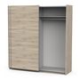 Voir la diapositive 7 : Armoire 2 portes coulissantes L200 cm THIBAULT