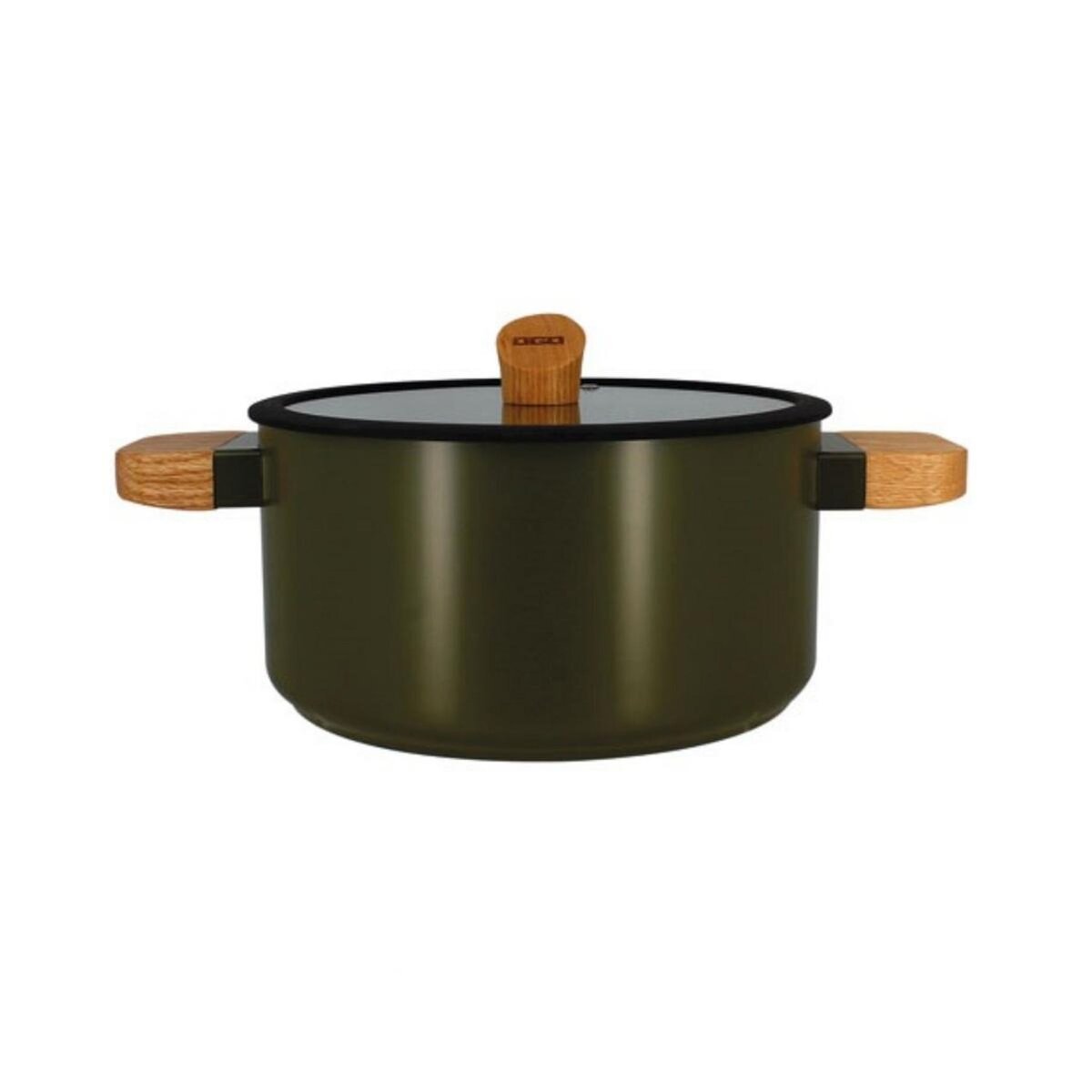 Ogo Faitout 24cm avec couvercle kaki - 7930296