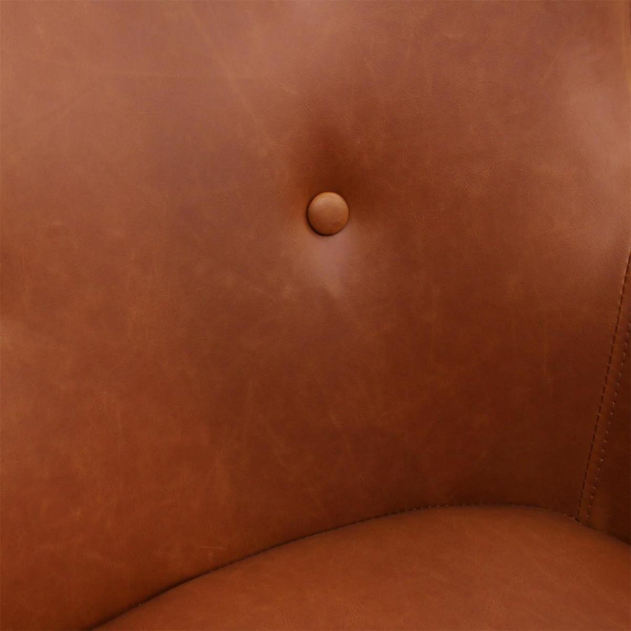 Voir la diapositive 5 : The Home Deco Factory Fauteuil pivotant design  helsinki  107cm marron