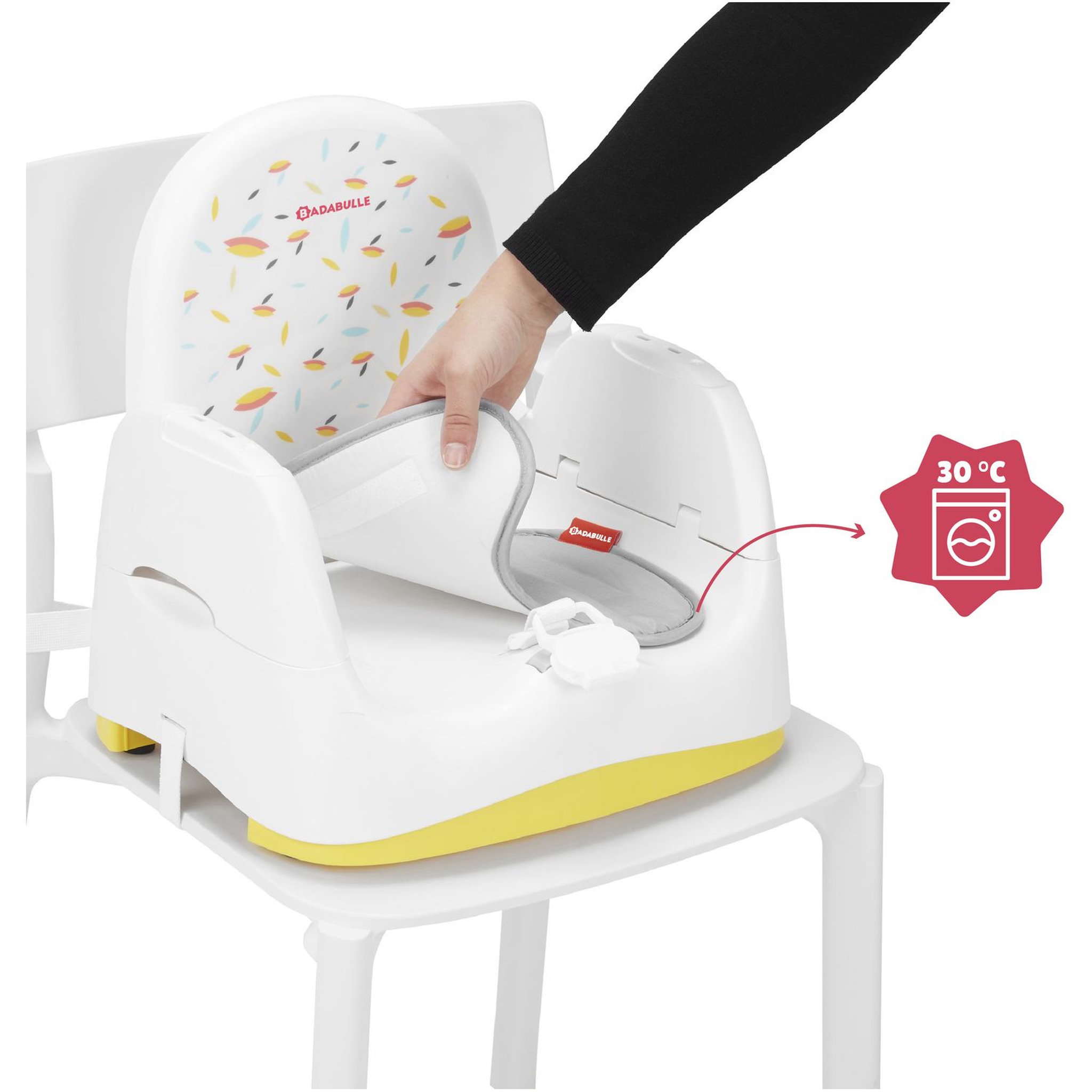 Voir la diapositive 5 : BADABULLE Rehausseur de chaise Confort Home & Go - Sun 