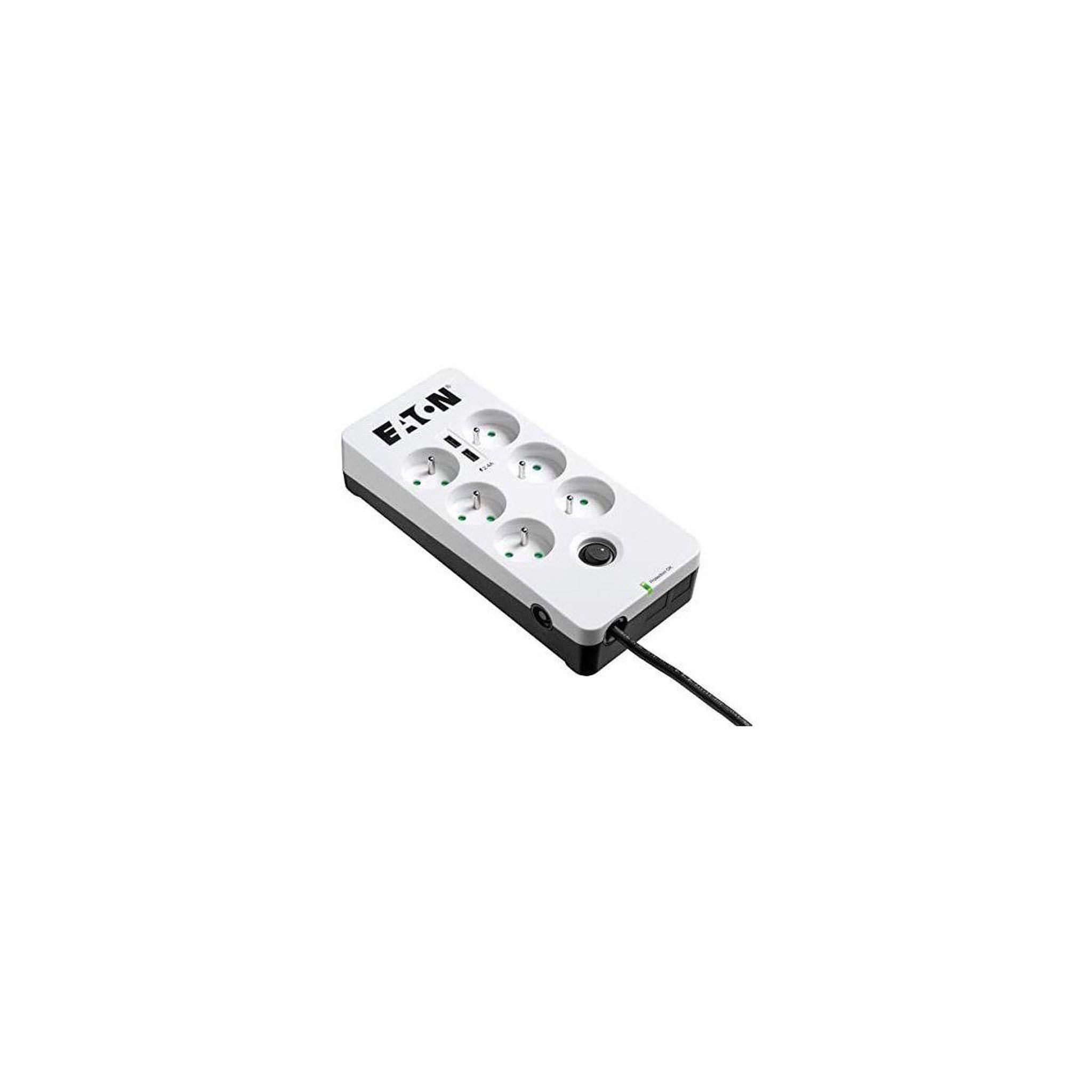Eaton Parafoudre 6 prises parafoudres + 2 usb