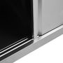 Voir la diapositive 6 : VIDAXL Table de travail avec portes coulissantes 120x50x(95 97)cm Inox