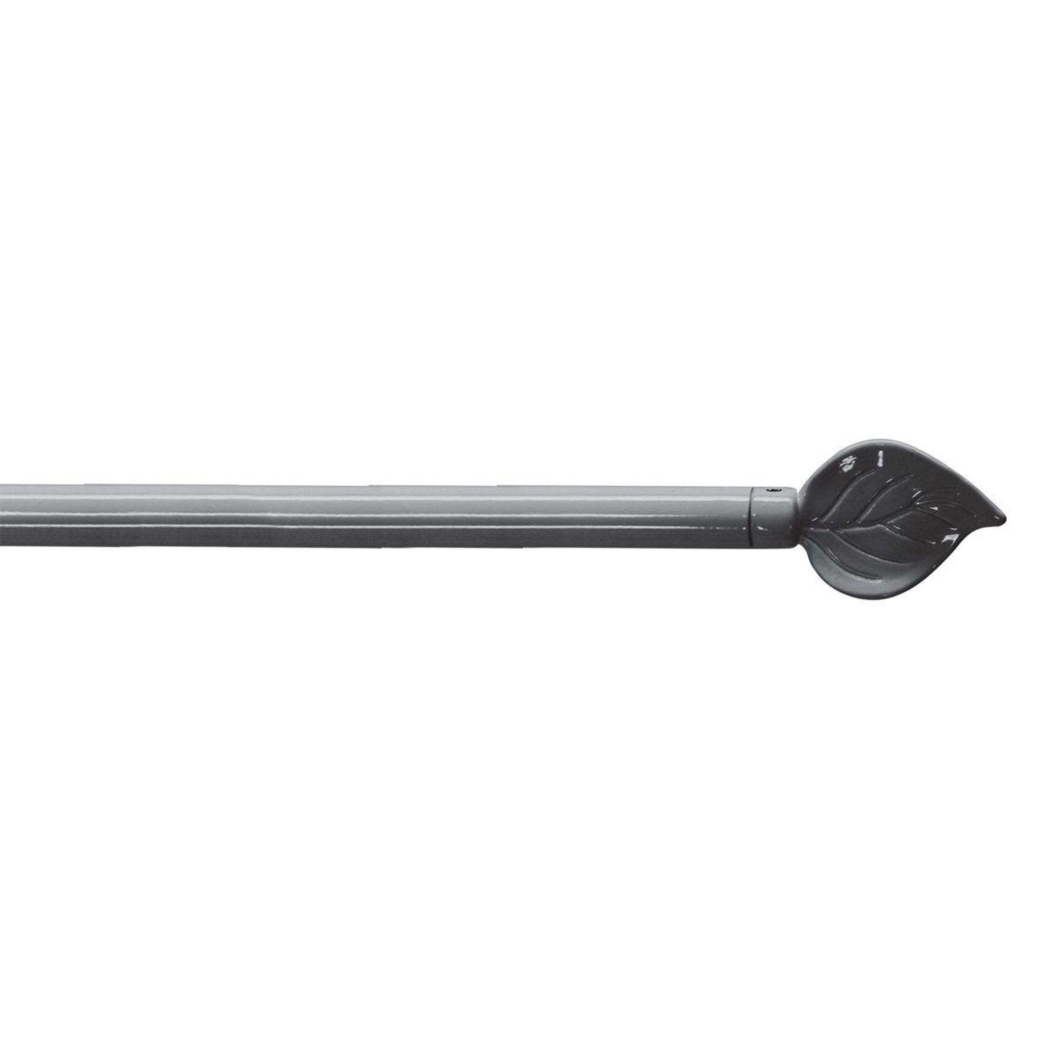 Douceur d'Intérieur Tringle déco extensible  folia  40-60cm gris