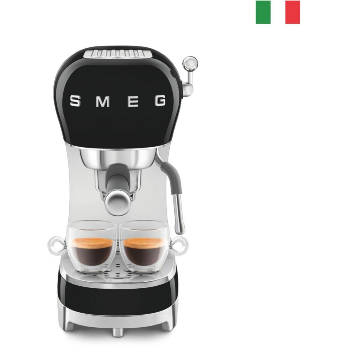 SMEG Machine à expresso ECF02BLEU