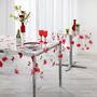 Voir la diapositive 2 : Douceur d'Intérieur Set de table Coquelicots  - 43 x 30 cm - Rouge