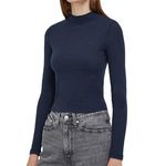 Pepe Jeans T shirt Manches Longues Marine Femme Pepe jeans Winona Perkins. Coloris disponibles : Bleu