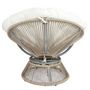 Voir la diapositive 3 : Paris Prix Fauteuil Papasan  Cancun  96cm Naturel