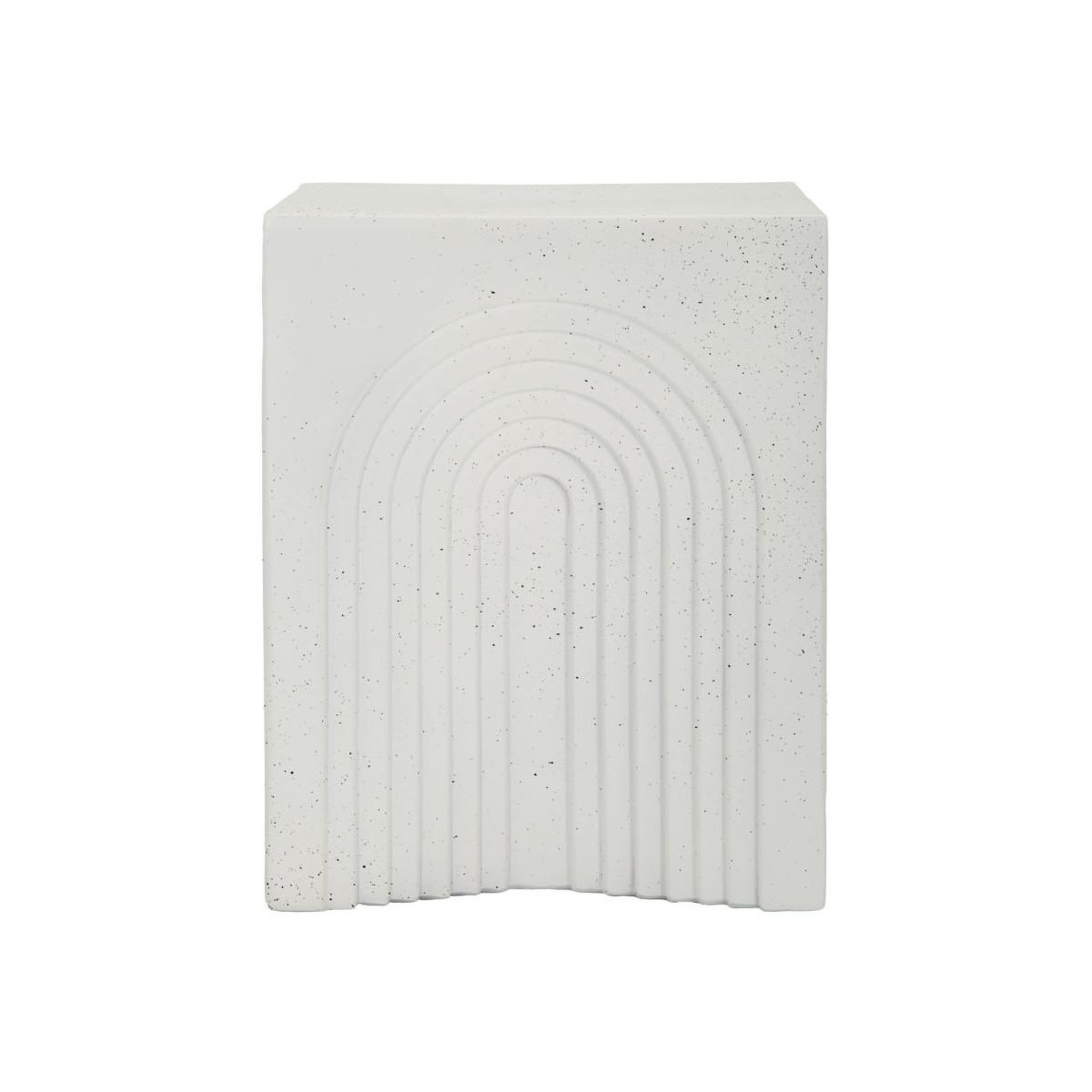 Voir la diapositive 2 : Paris Prix Table d'appoint design  arc  50cm blanc
