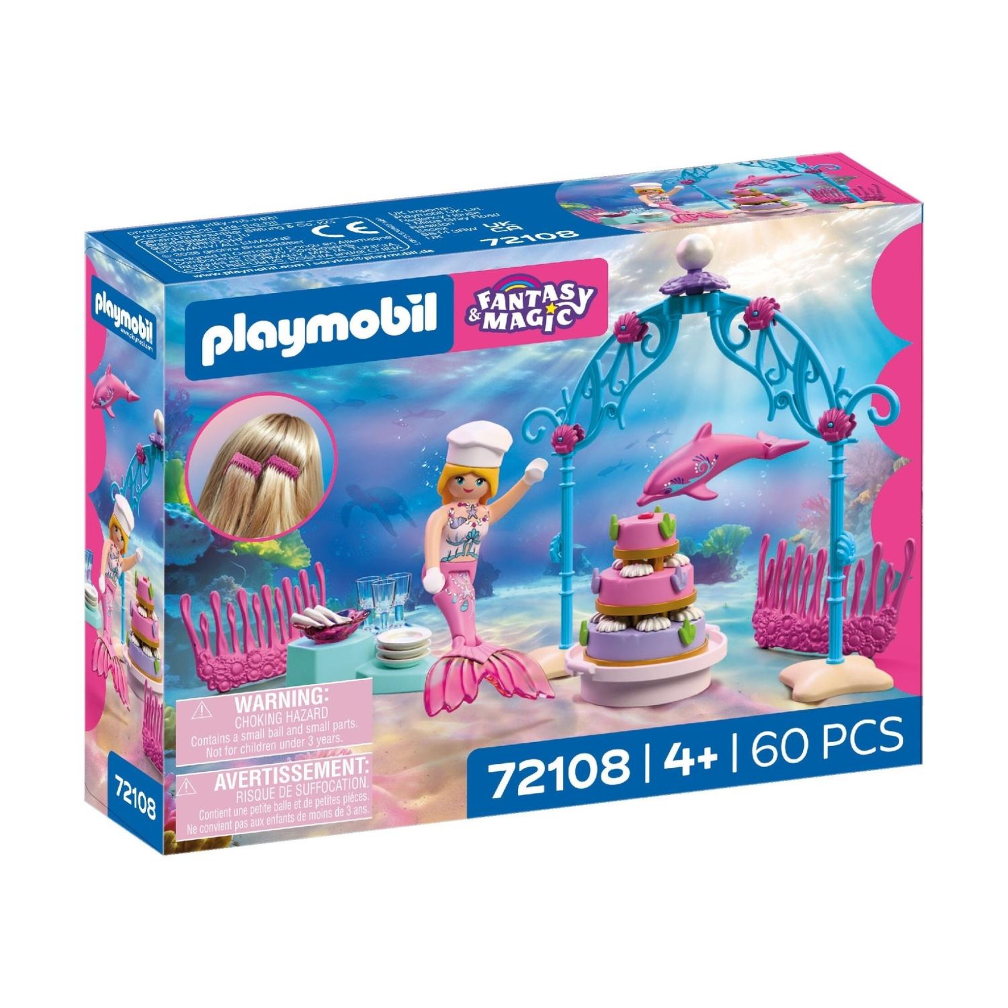 PLAYMOBIL Buffet de mariage sous-marin