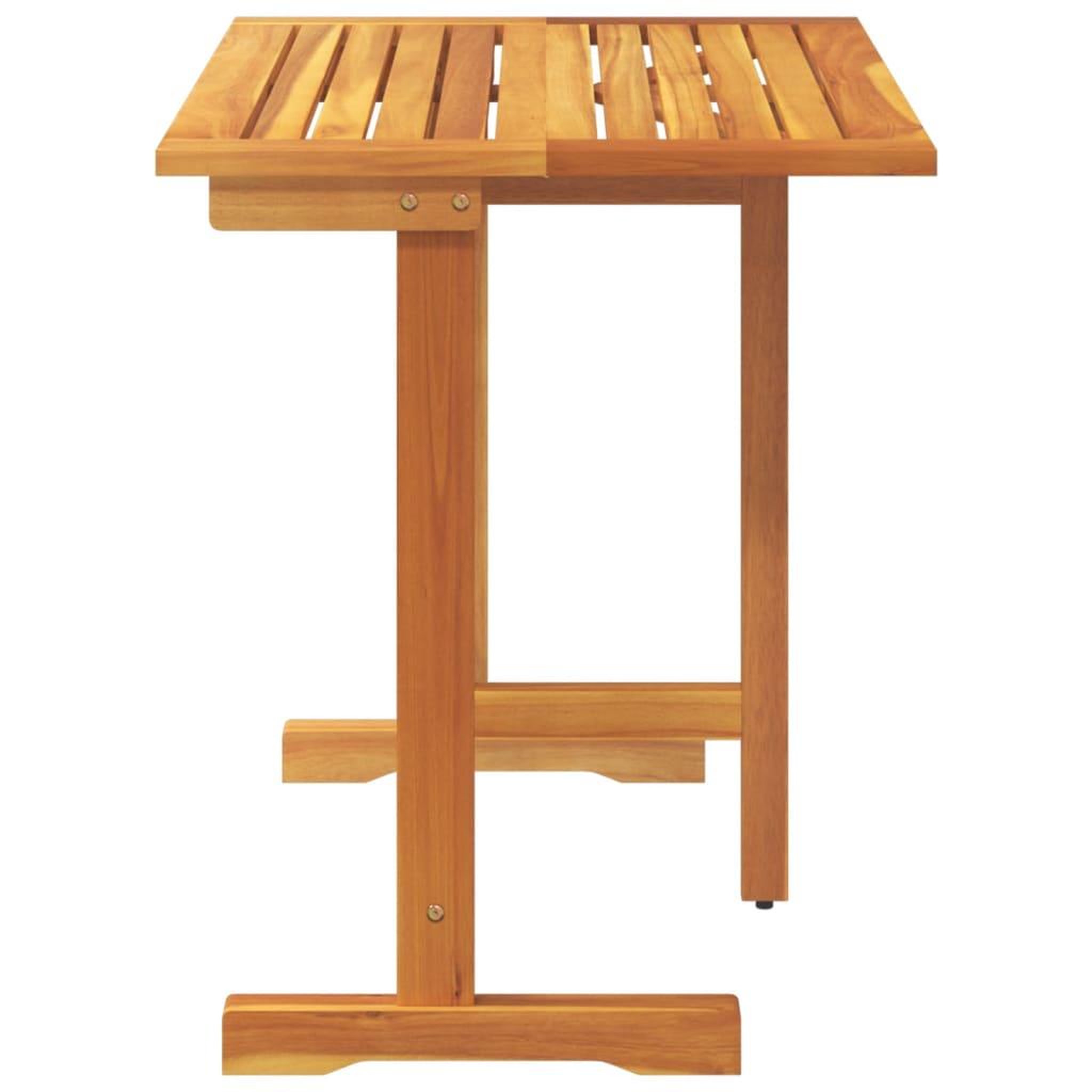Voir la diapositive 5 : VIDAXL Table pliable de balcon 90x60x72 cm bois d'acacia solide
