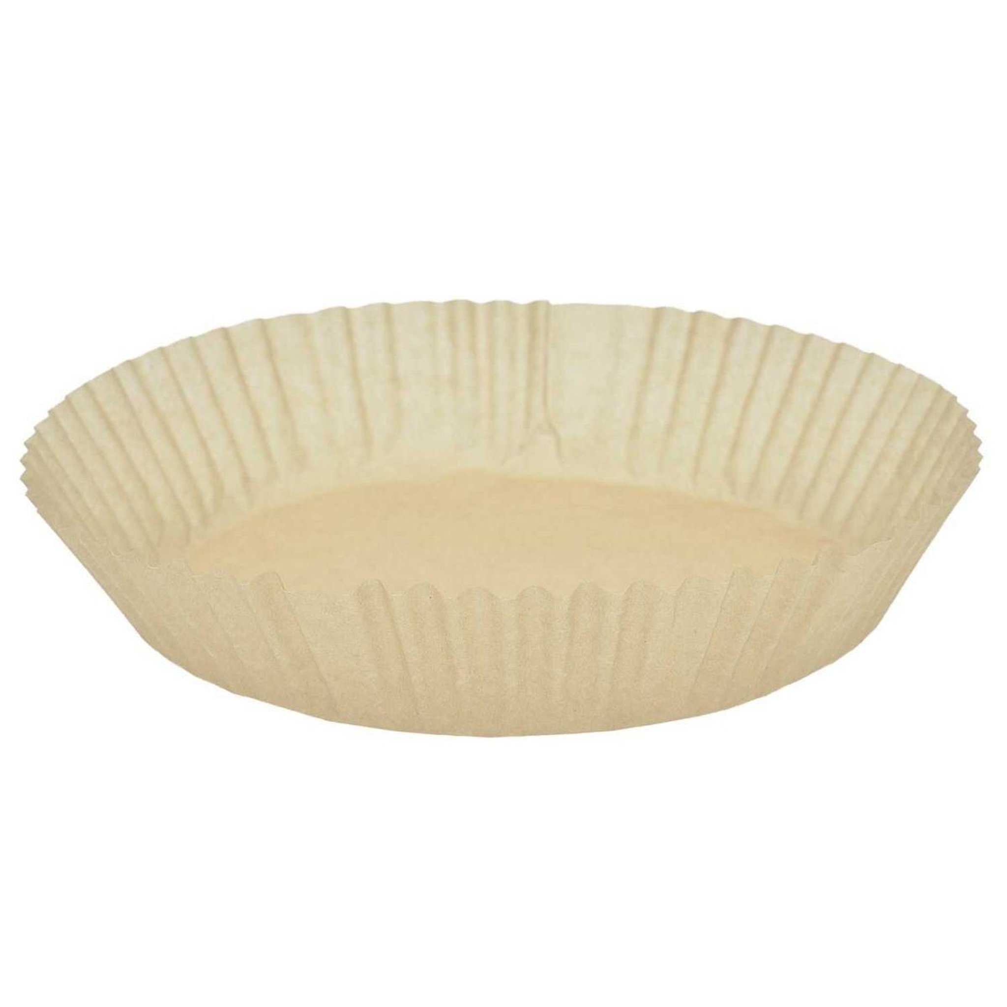 COOK CONCEPT Lot de 25 feuilles de papier cuisson  friteuse à air  20cm marron