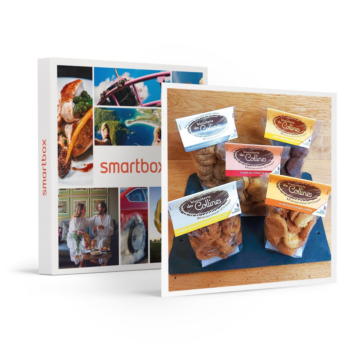 Smartbox Coffret gourmand avec déclinaison de sablés à recevoir à la maison - Coffret Cadeau Gastronomie