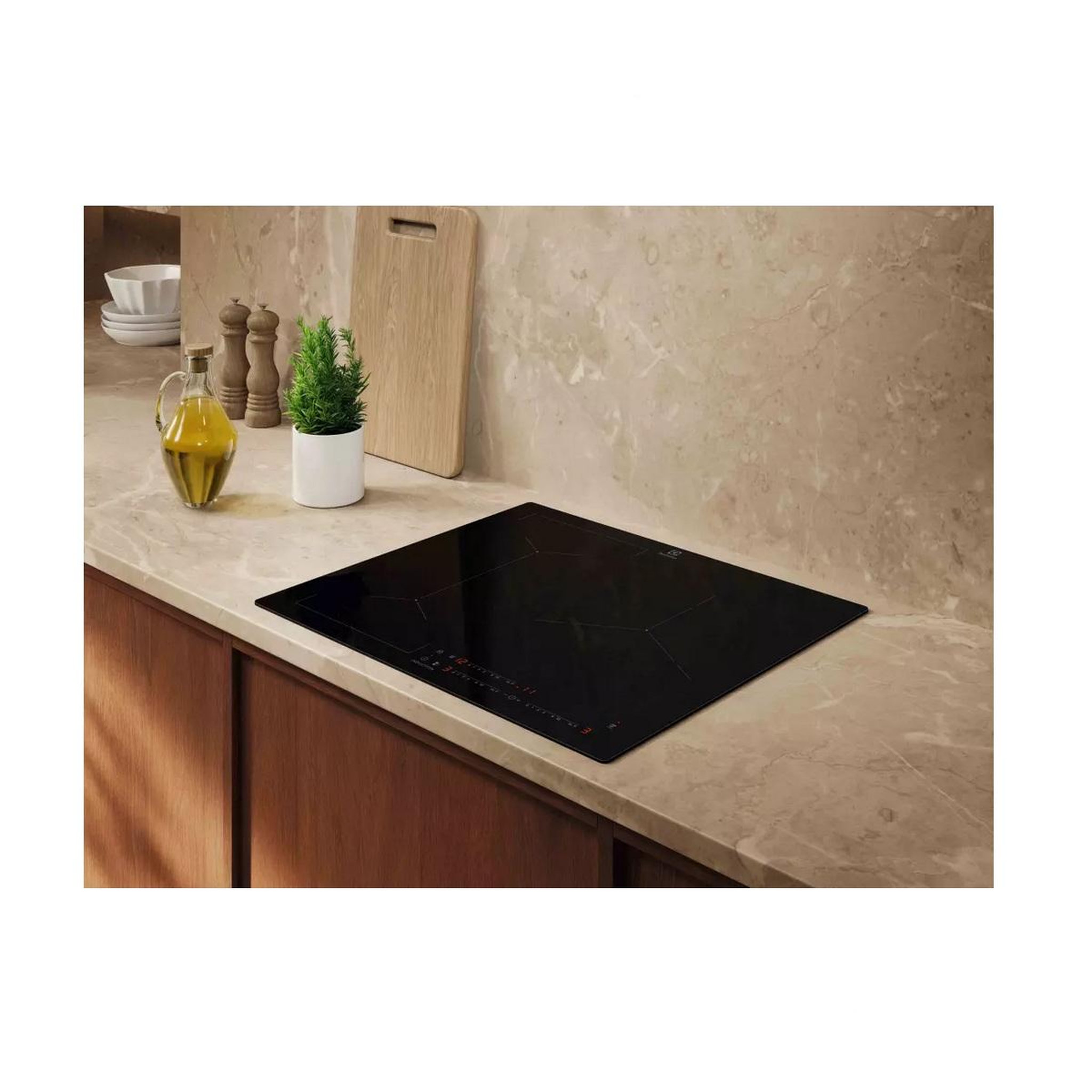 Voir la diapositive 2 : ELECTROLUX Plaque de cuisson induction 59cm 7200w 3 feux - miv63346ck