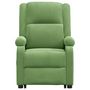 Voir la diapositive 4 : VIDAXL Fauteuil vert clair velours