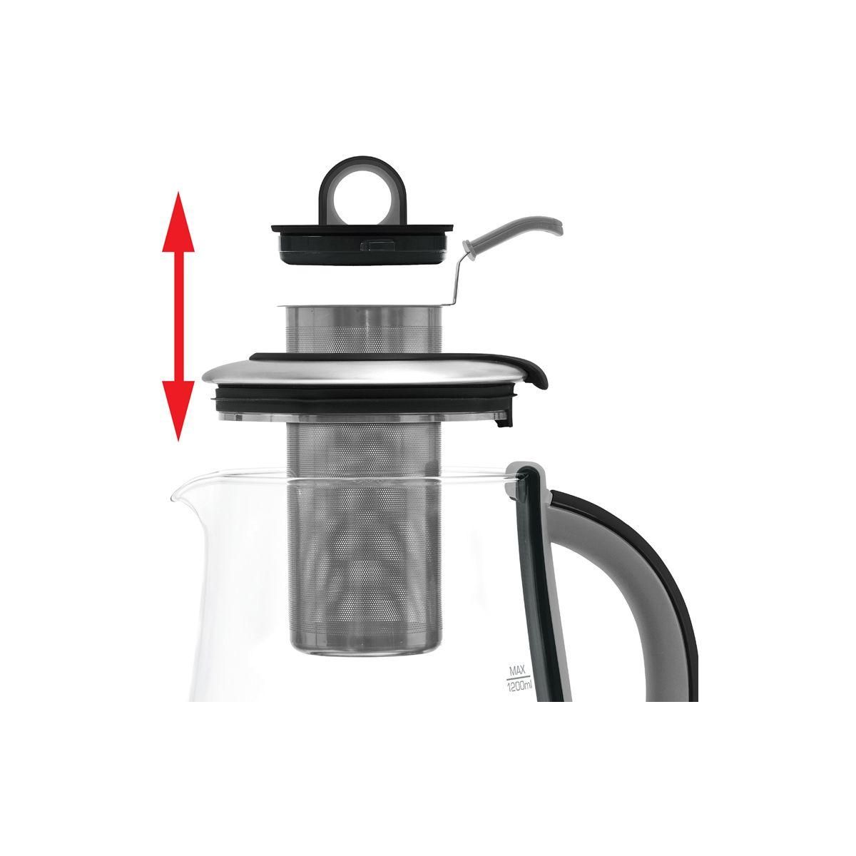 Riviera & Bar Théière BTH570 inox darjeeling zen