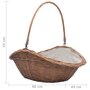Voir la diapositive 6 : VIDAXL Panier a bois de chauffage avec poignee 60x44x55 cm Saule