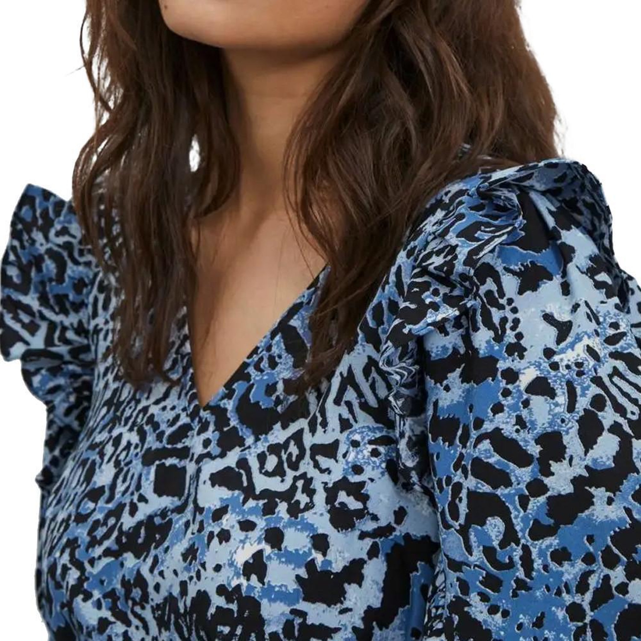 Voir la diapositive 5 : Vila Robe Marine Léopard Femme Vila Coco