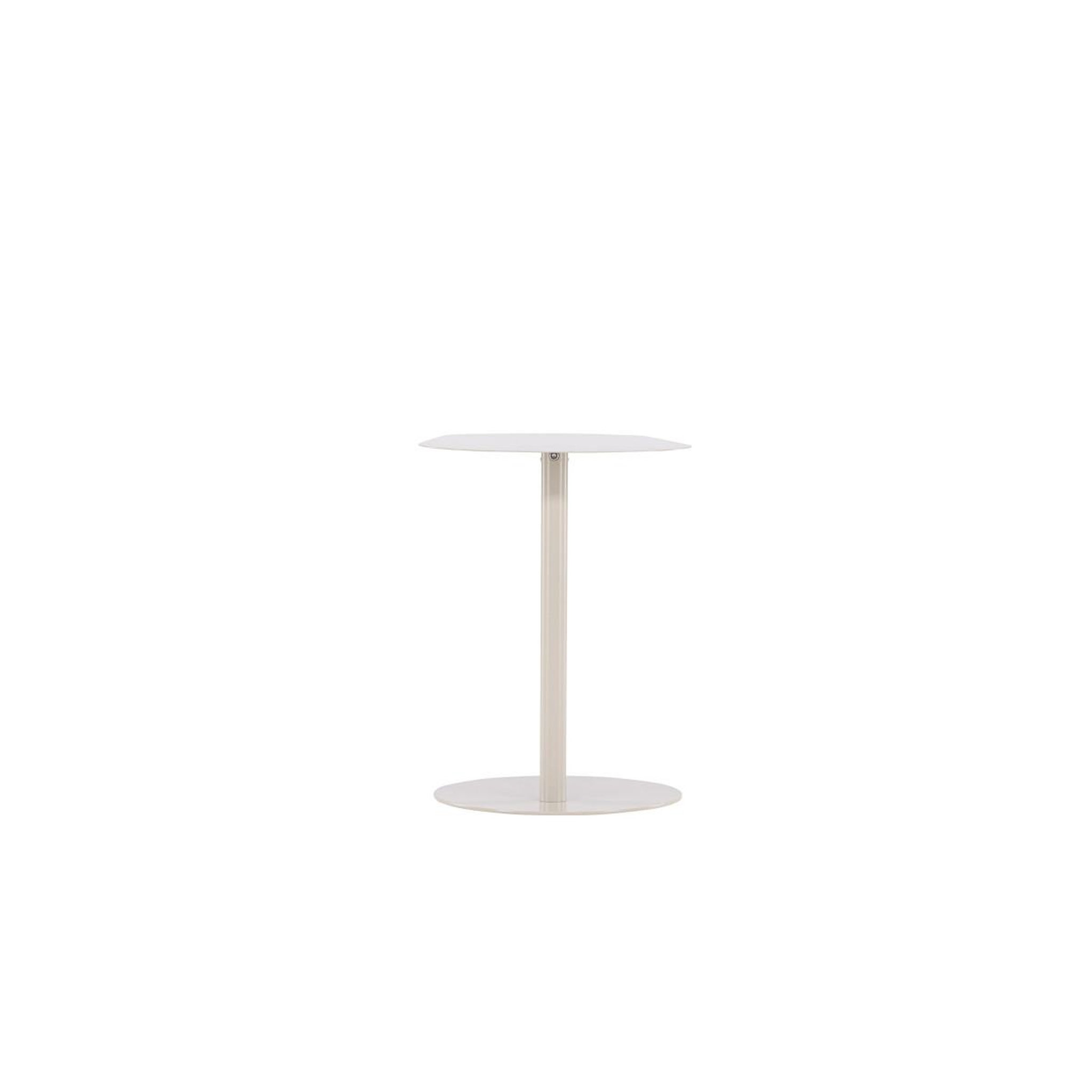 Voir la diapositive 2 : Paris Prix Table d'appoint design  san jose  50cm beige