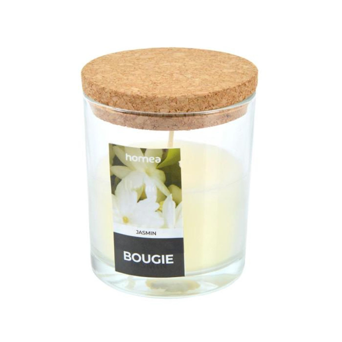 Paris Prix Bougie Verrine Parfumée  Essentiel II  8cm Jasmin
