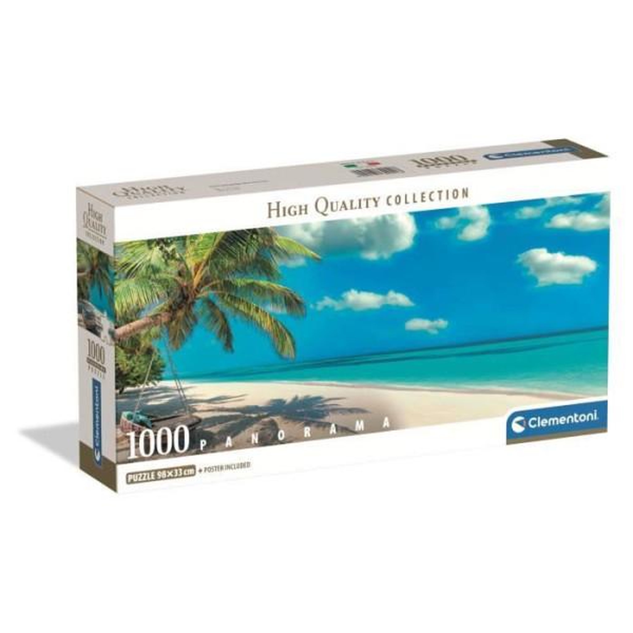 CLEMENTONI Clementoni - compact 1000 pieces panorama - swinging by the oc
