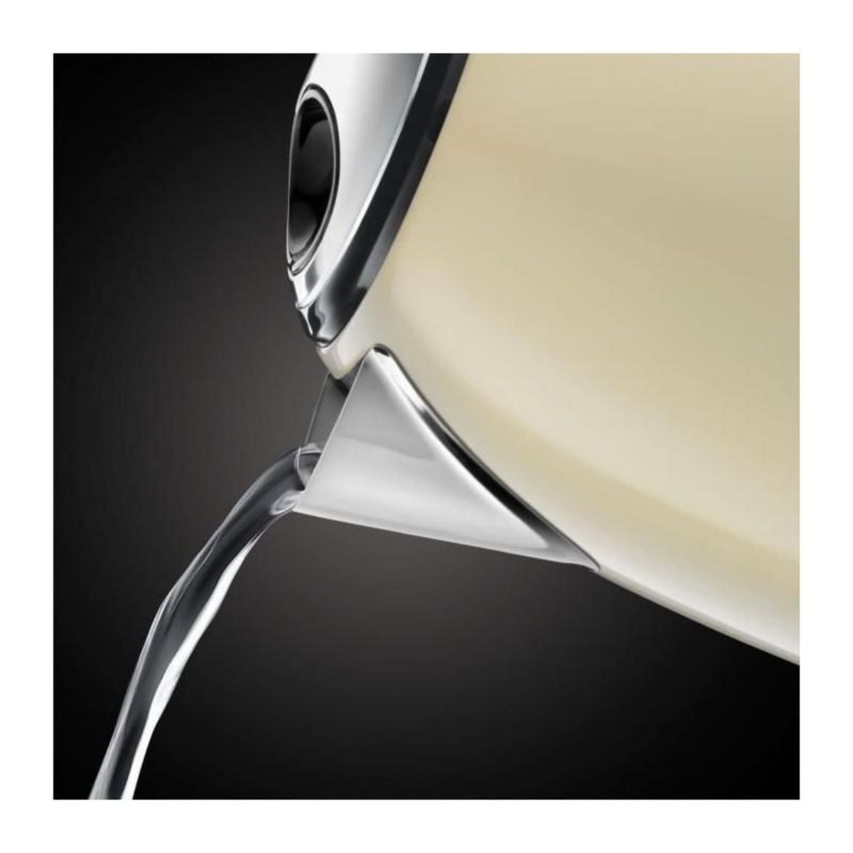 Russell Hobbs Bouilloire sans fil 1l 2400w crème - 24994-70
