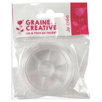 Graine créative Fil nylon transparent 5 M (DIAM 0.5 mm)