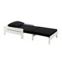 Voir la diapositive 4 : Paris Prix Pack - Lit Mezzanine Enfant, Commode & Fauteuil-Lit  Pino  Blanc
