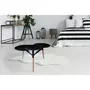 Paris Prix Table d'Appoint Design  Butler  86cm Noir