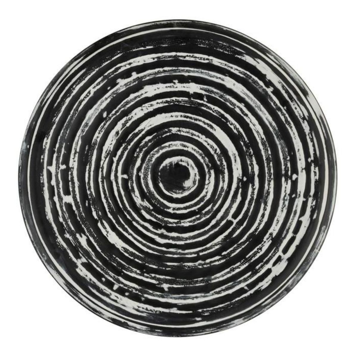 Paris Prix Plateau de Service en Métal  Lenzo  51cm Noir