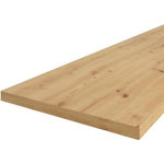 MARKET24 Plan de travail ARTISAN - Décor chene artisan - L 180 x P 60 x H 4 cm