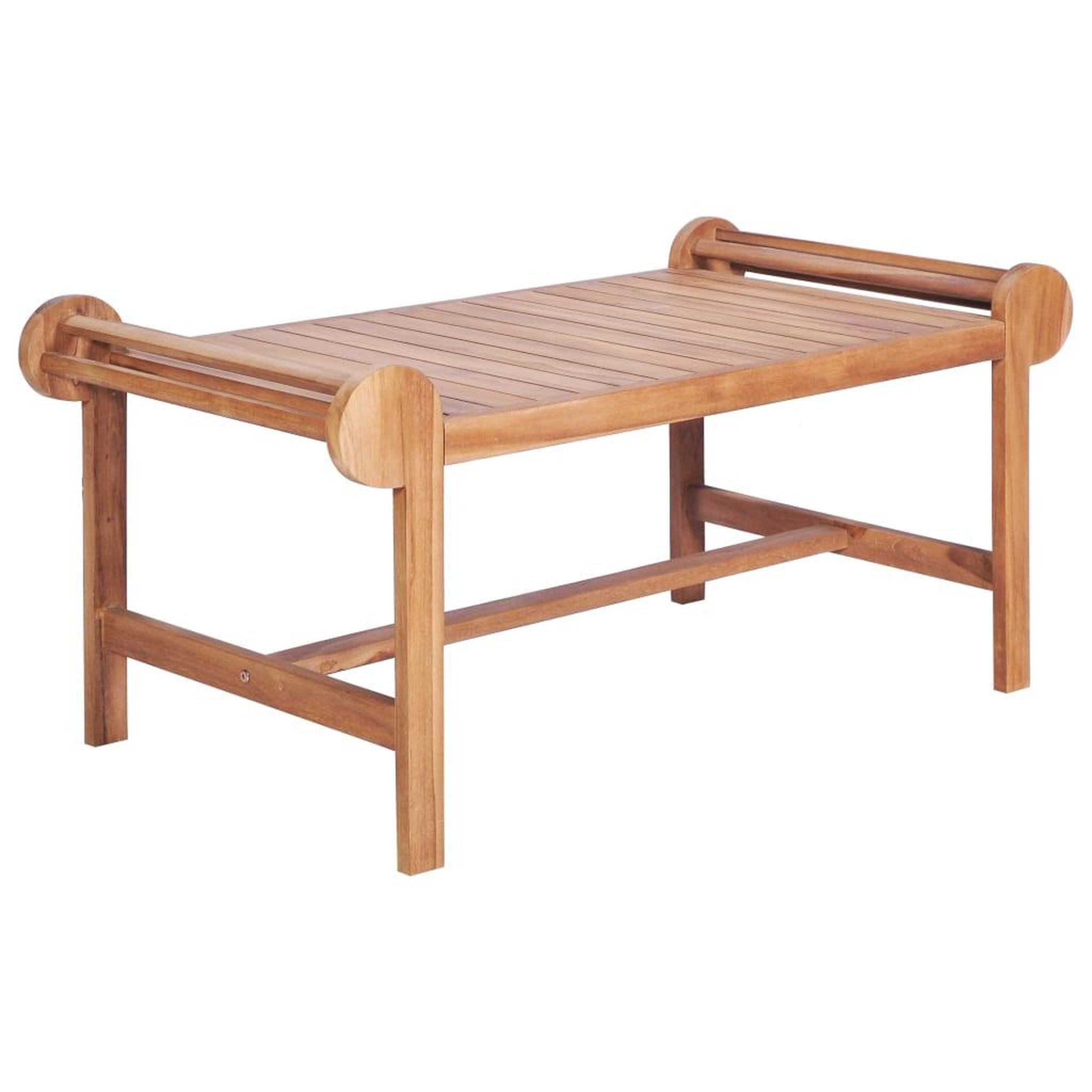 VIDAXL Table basse 100x50x45 cm teck solide