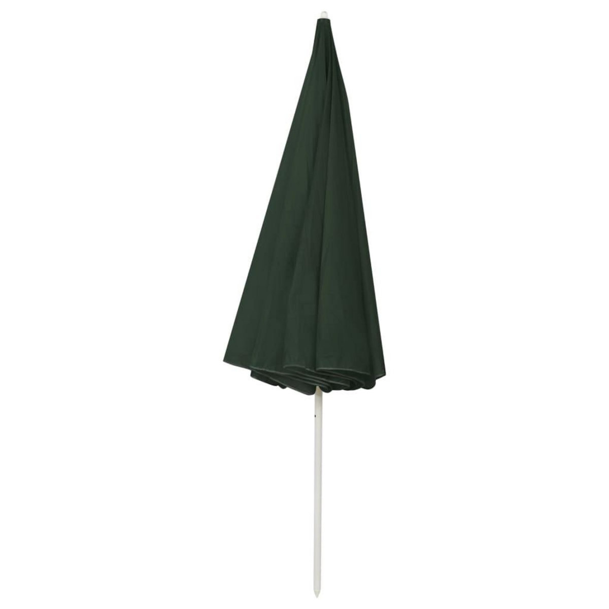 VIDAXL Parasol de plage vert 300 cm