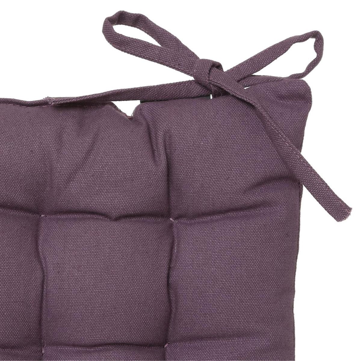 ATMOSPHERA Galette de chaise - 38 x 38 cm