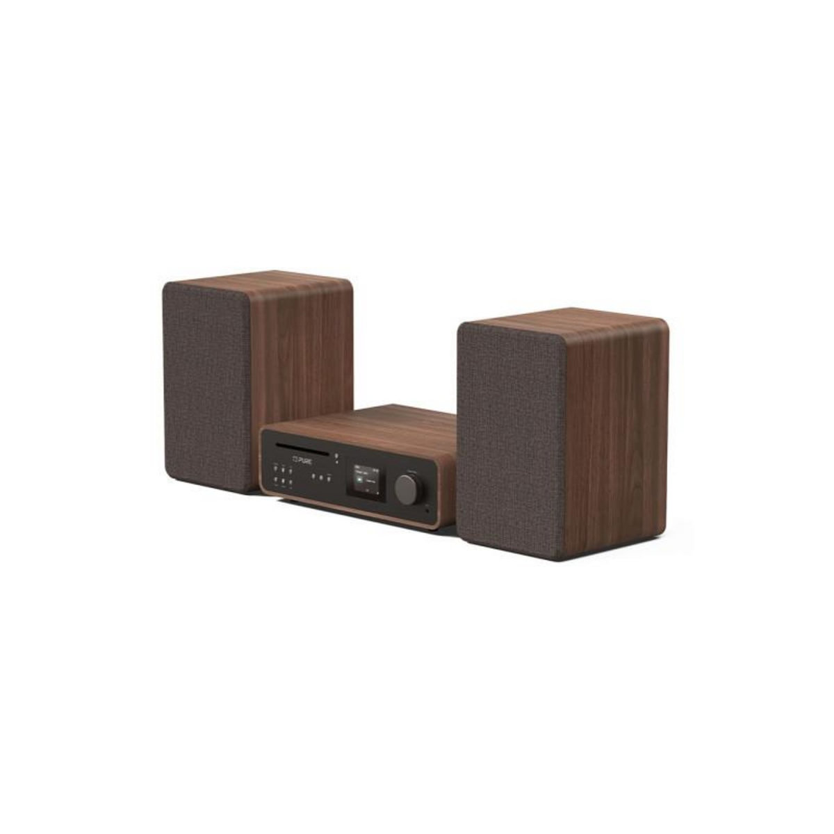 PURE Chaine HiFi Pure Classic Stereo Coffee Black Walnut EU UK