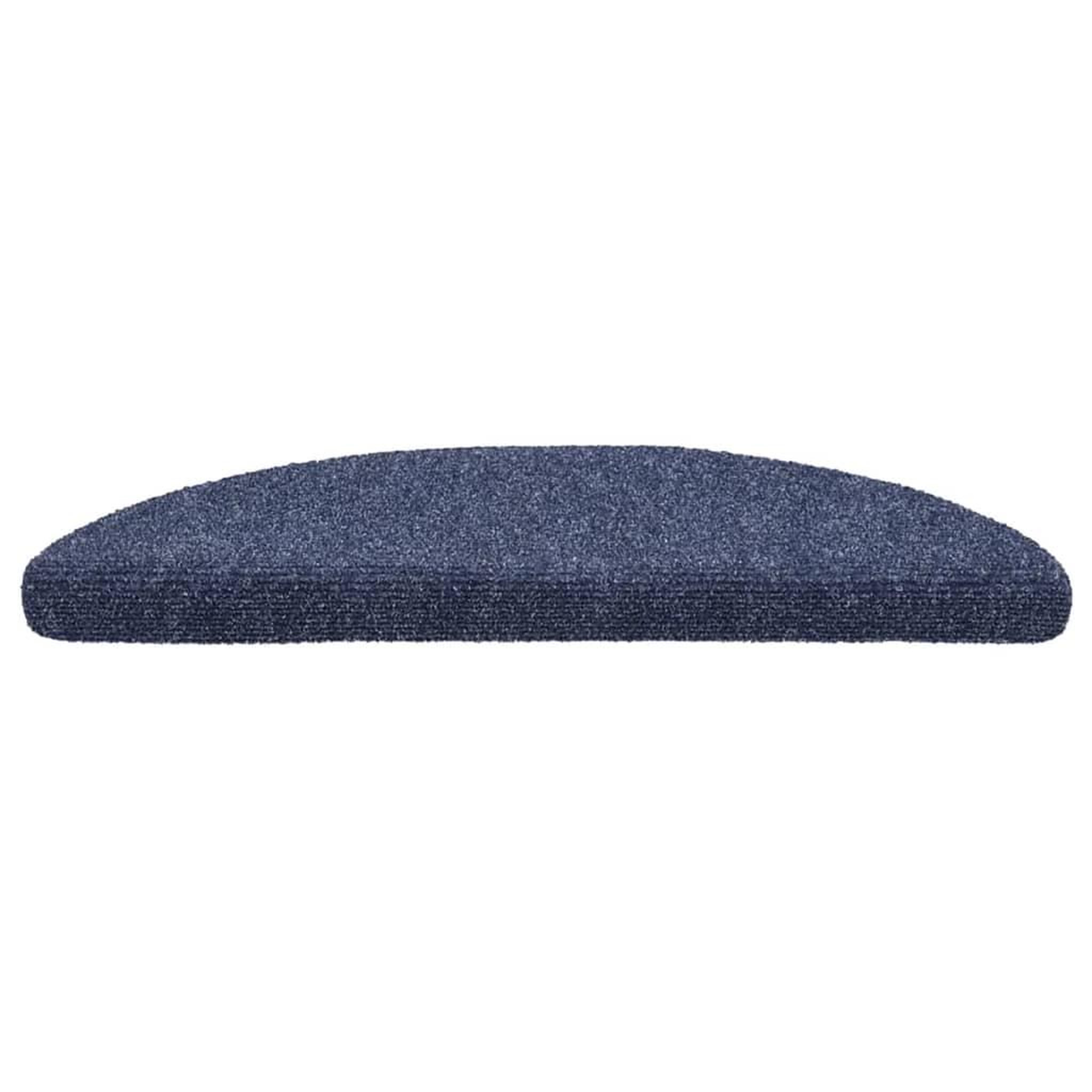 Voir la diapositive 4 : VIDAXL Tapis autoadhesifs de marches 5 pcs Bleu 56x17x3 cm Aiguillete