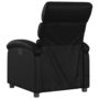 Voir la diapositive 5 : VIDAXL Fauteuil de massage inclinable electrique noir similicuir
