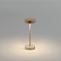 Voir la diapositive 3 : Lumisky Lampe de table design SANDY MINI Beige Aluminium H25cm