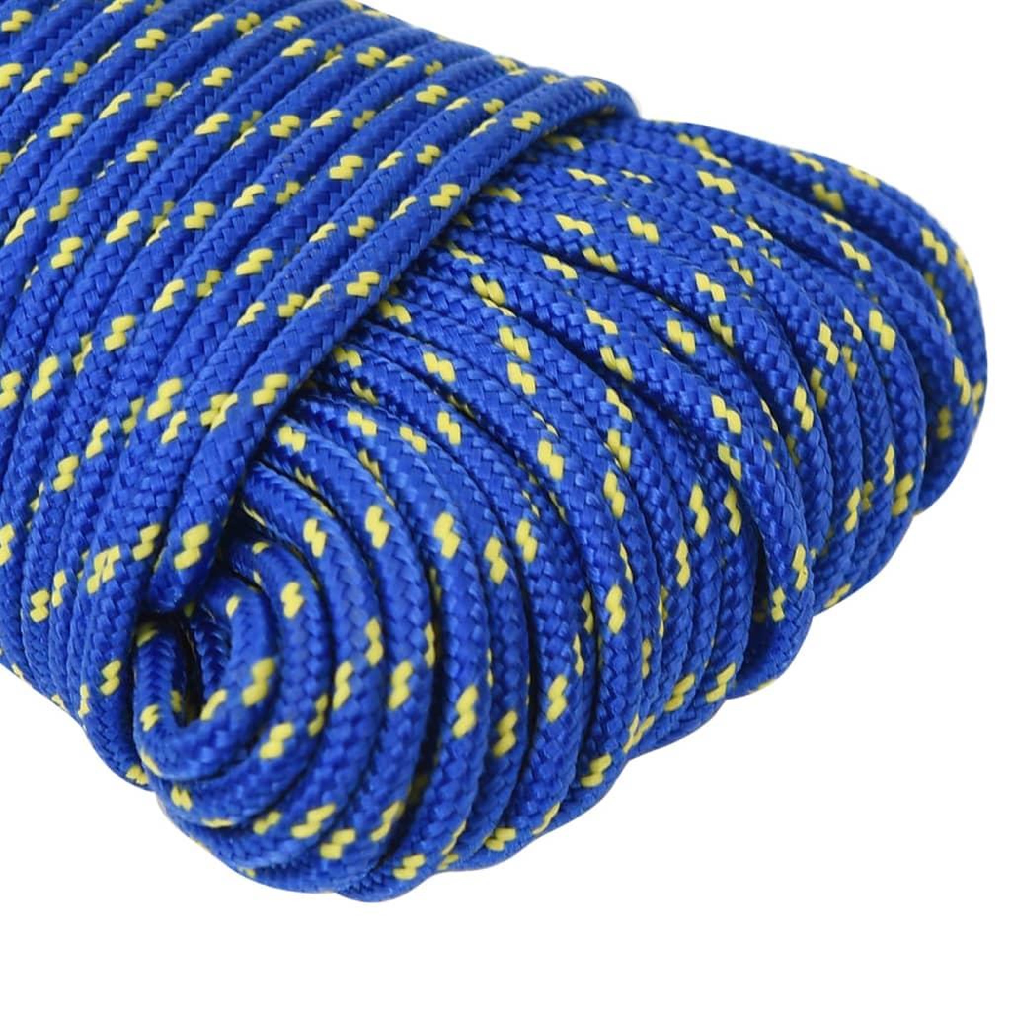 Voir la diapositive 4 : VIDAXL Corde de bateau Bleu 5 mm 500 m Polypropylene