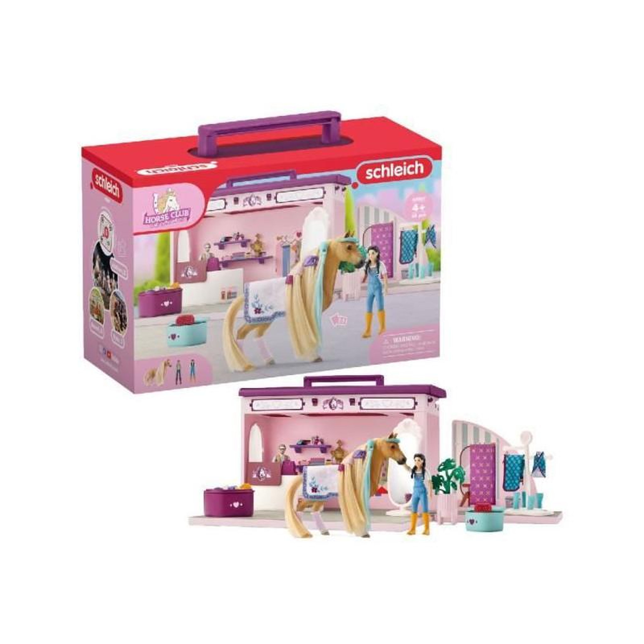 Schleich SCHLEICH - Malette de coiffage - Sofias' Beauties - 42587 - Gamme Sofia's Beauties