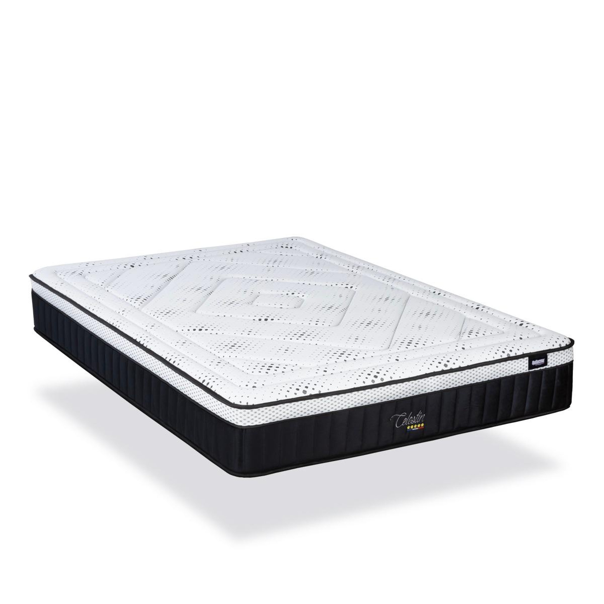 Voir la diapositive 6 : BELLECOUR Bellecour literie | ensemble celestin 2.0 | matelas mémoire de forme + sommier bois