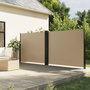 Voir la diapositive 1 : VIDAXL Auvent lateral retractable beige 160x1000 cm
