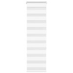 VIDAXL Store zebre blanc 40x150 cm largeur du tissu 35,9 cm polyester