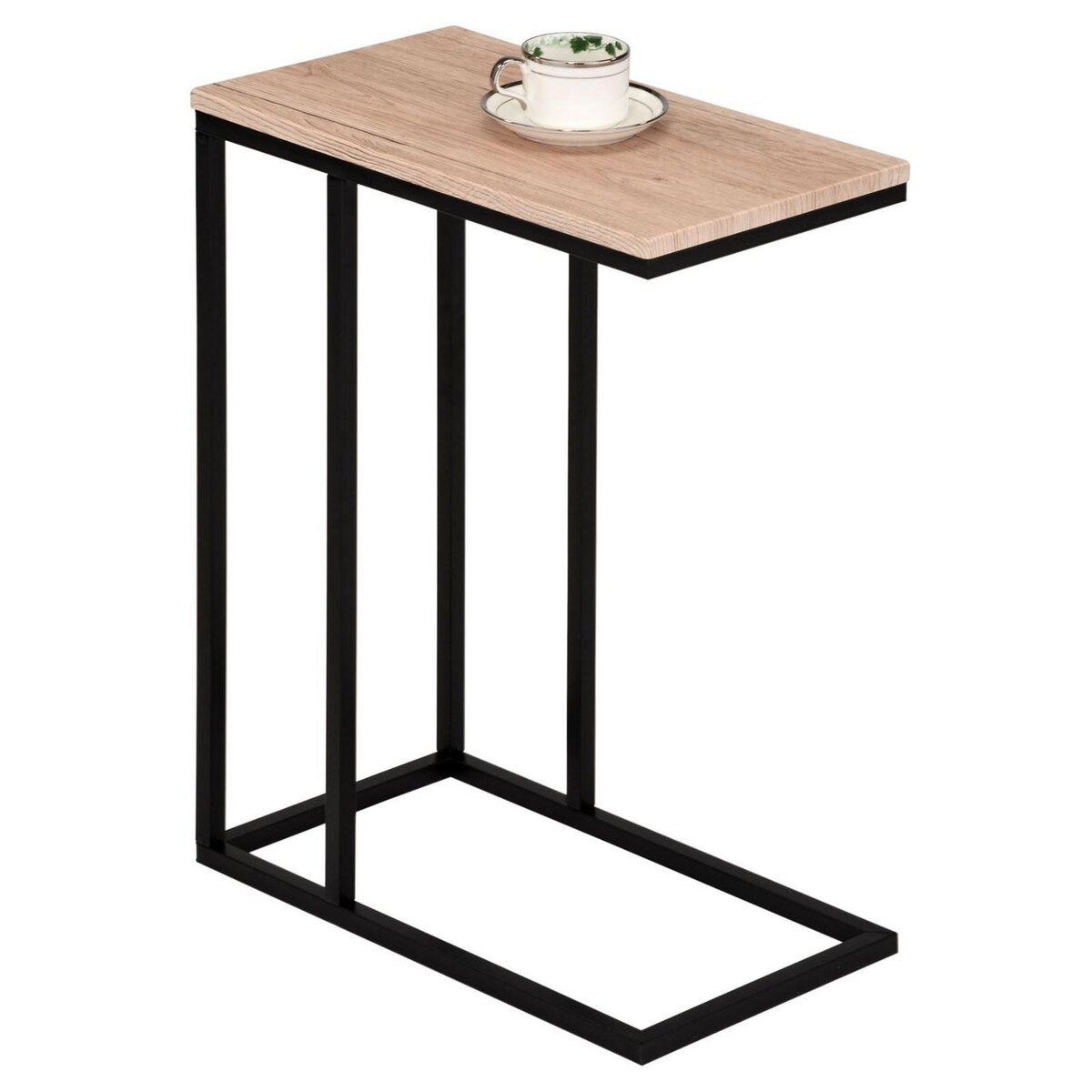 IDIMEX Table d'appoint rectangulaire DEBORA