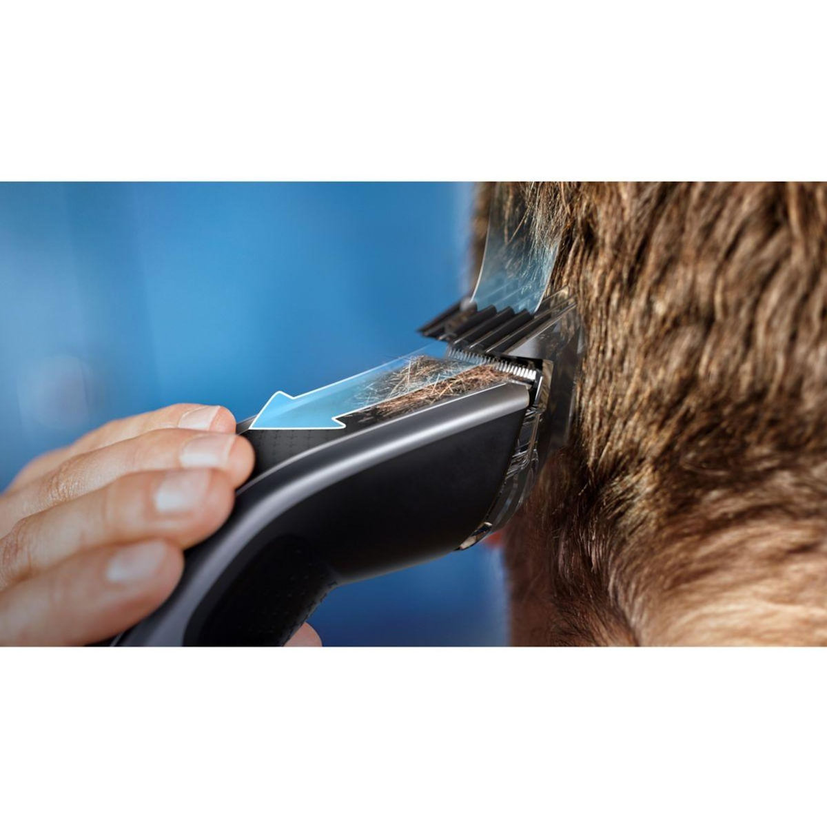 Philips Tondeuse multi usages HC5630/15, molette réglable, 28 hauteurs de coupe, précision 1 mm, autonomie 90 mn
