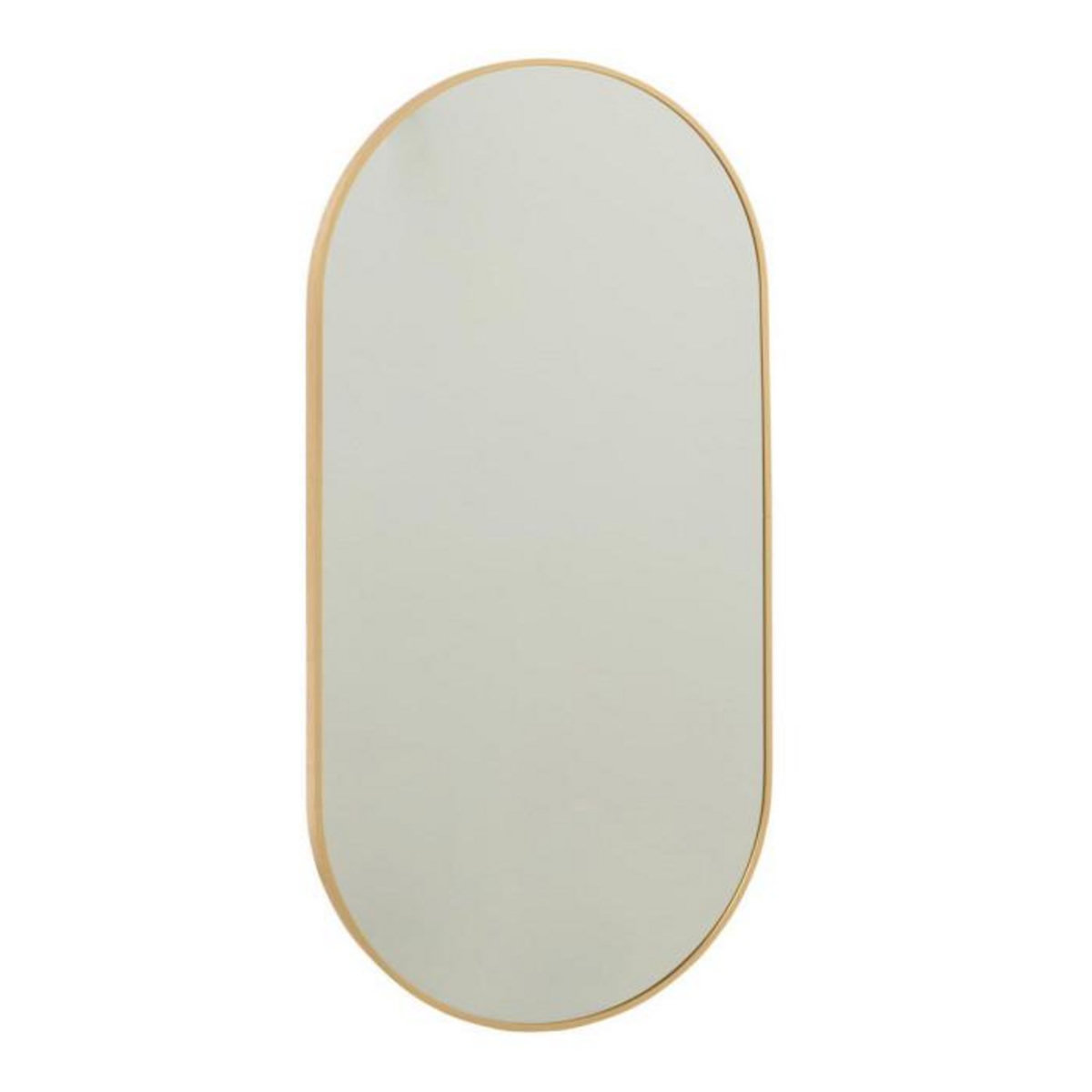 Paris Prix Miroir Mural Ovale  Grale  100cm Or