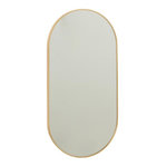 Paris Prix Miroir Mural Ovale  Grale  100cm Or