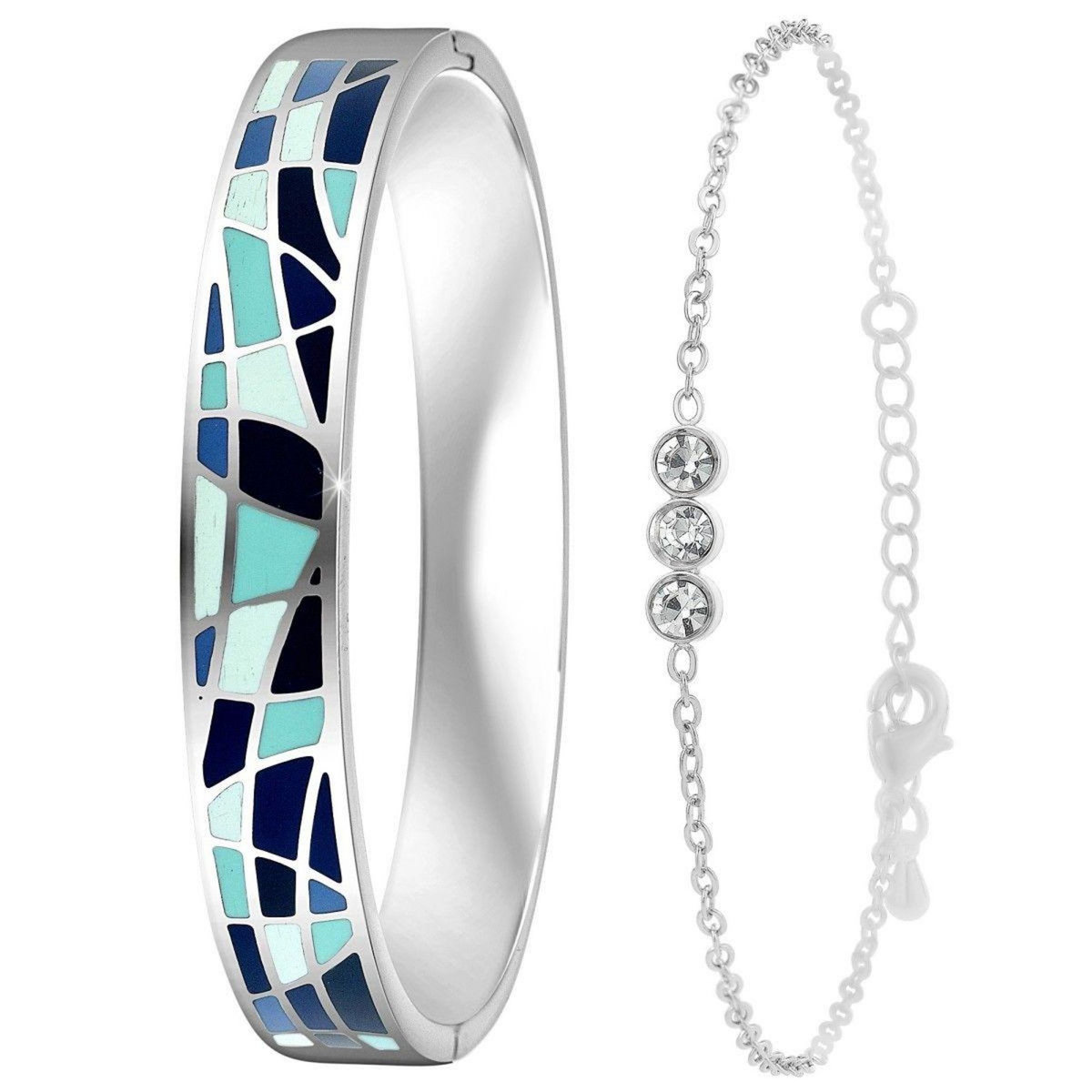 SC CRYSTAL Set de 2 bracelets SC Crystal®