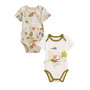 Voir la diapositive 1 : Petit Béguin Lot de 2 bodies bébé manches courtes Costa