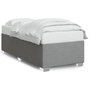 Voir la diapositive 2 : VIDAXL Cadre de lit sans matelas gris clair 80x200 cm tissu