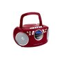 Voir la diapositive 2 : Hyundai Lecteur radio Hyundai TRC788AU3RS portable rouge